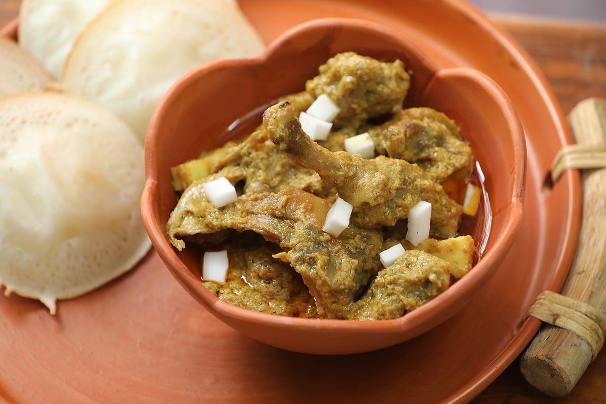 নারকেল দিয়ে হাঁসের মাংসের রেসিপি