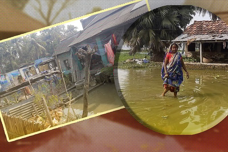 প্রায় ১০ বছর ধরে জলাবদ্ধ কেশবপুরের মানুষ, ভুগছেন পানিবাহিত রোগসহ নানা সমস্যায়