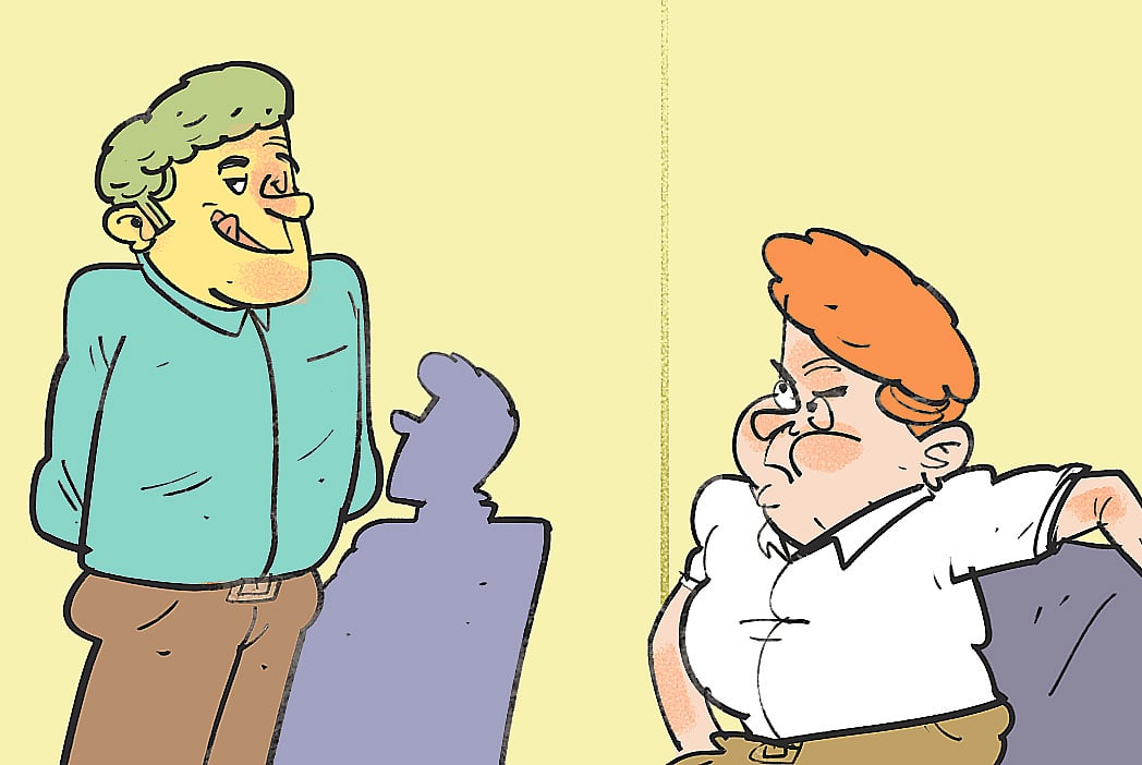 মাখন কেন রেগে গেল