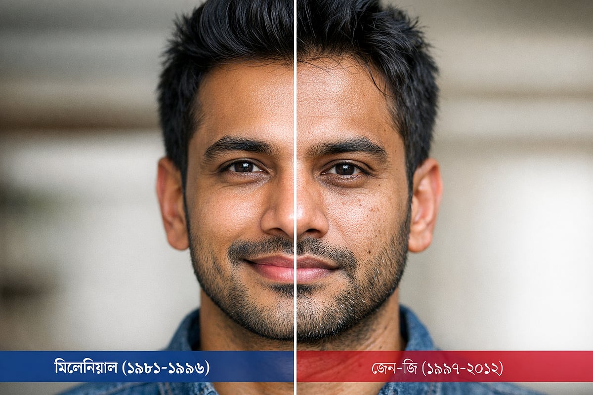 বয়সের তুলনায় জেন–জিদের বয়স্ক দেখাচ্ছে বলে জানাচ্ছেন গবেষকেরা