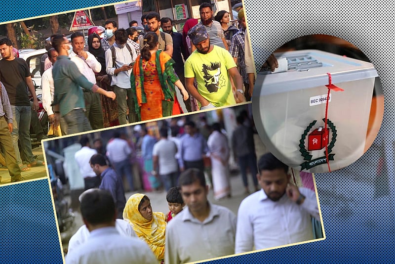 এবার নির্বাচনে কোন আসনে ভোটার-প্রার্থী কম, বেশি কোন আসনে?