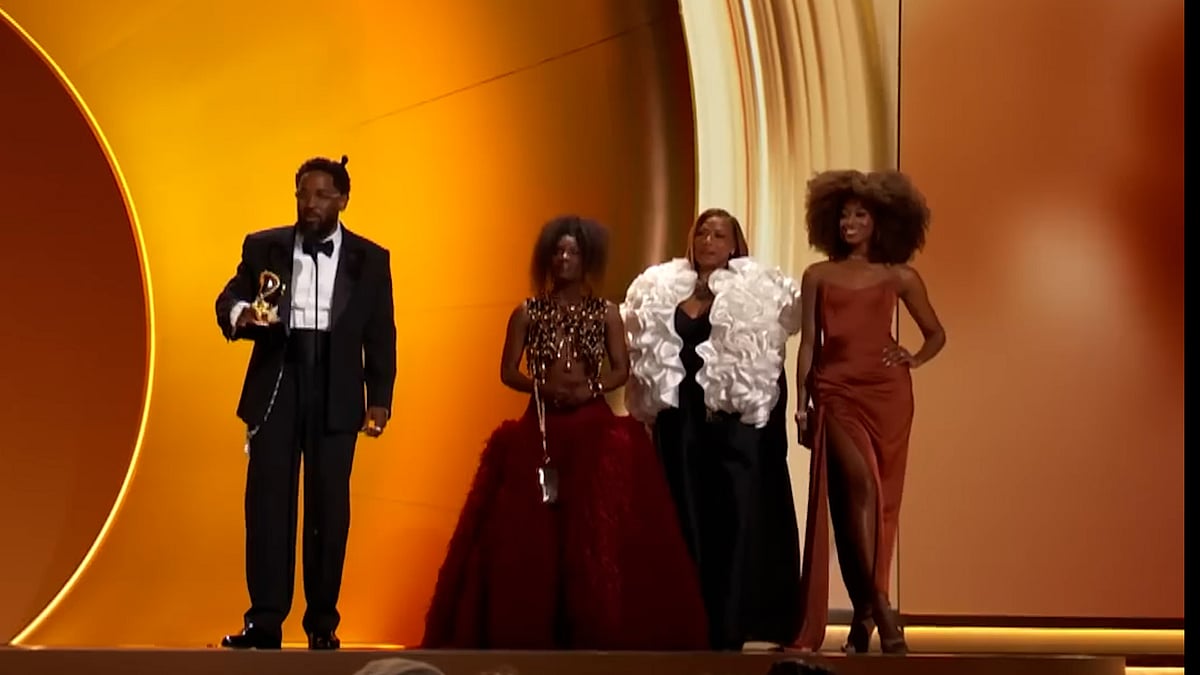 গ্র্যামির মঞ্চে রেকর্ড ভাঙলেন কেনড্রিক লামার