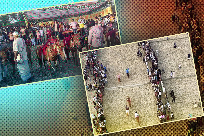 ১৩০ বছর ধরে চলছে ঐতিহ্যবাহী এই ঘোড়দৌড় প্রতিযোগিতা