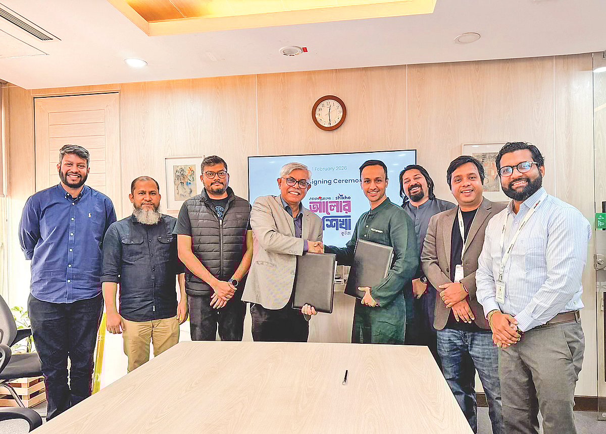 প্রথম আলো–শিখোর আয়োজন আলোর শিখা কুইজ, সমঝোতা স্মারক সই