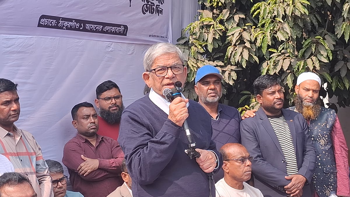 সঠিক সিদ্ধান্ত নিতে ব্যর্থ হলে আমরা আবার বিপদে পড়ব: মির্জা ফখরুল
