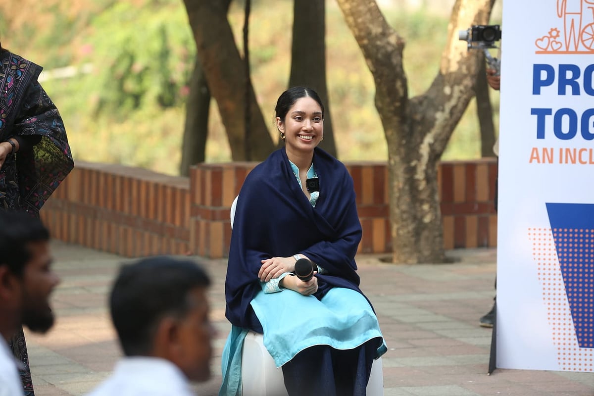 দেশ গড়ার পরিকল্পনায় প্রতিবন্ধী মানুষদেরও চান জাইমা রহমান