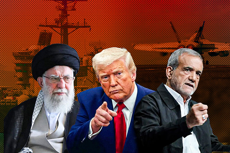 আলোচনার টেবিলে এবার ট্রাম্প-পেজেশকিয়ান