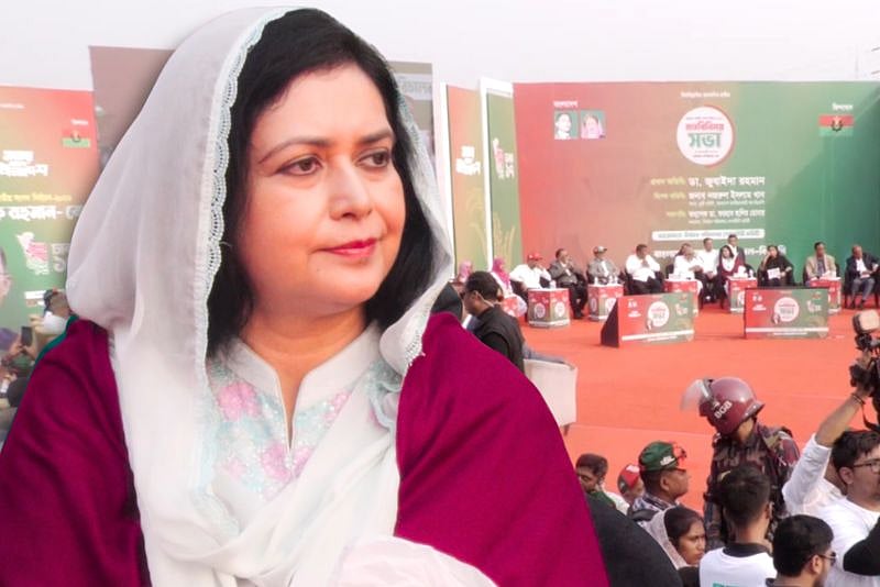 বস্তিবাসী, শ্রমিক ও পেশাজীবীদের সঙ্গে একই মঞ্চে জুবাইদা রহমানের মতবিনিময়