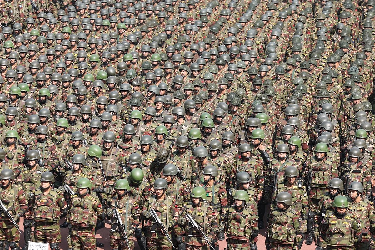 নির্বাচন সামনে রেখে সেনাবাহিনীর প্রস্তুতি