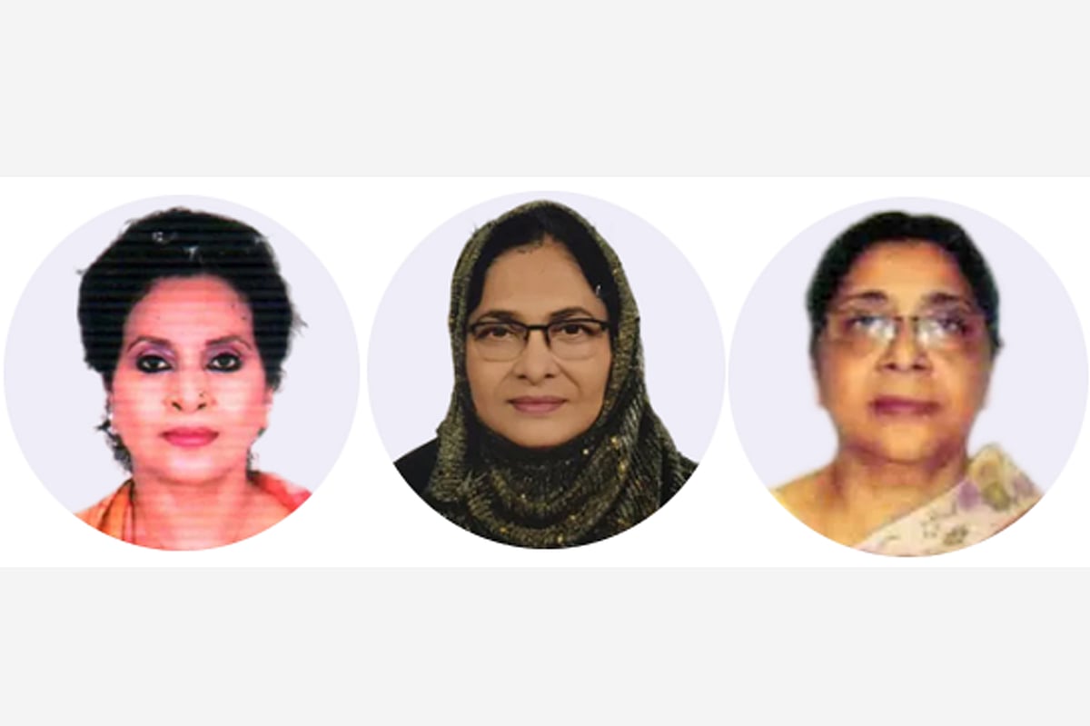৭০ পেরোনো তিন নারী ভোটের লড়াইয়ে