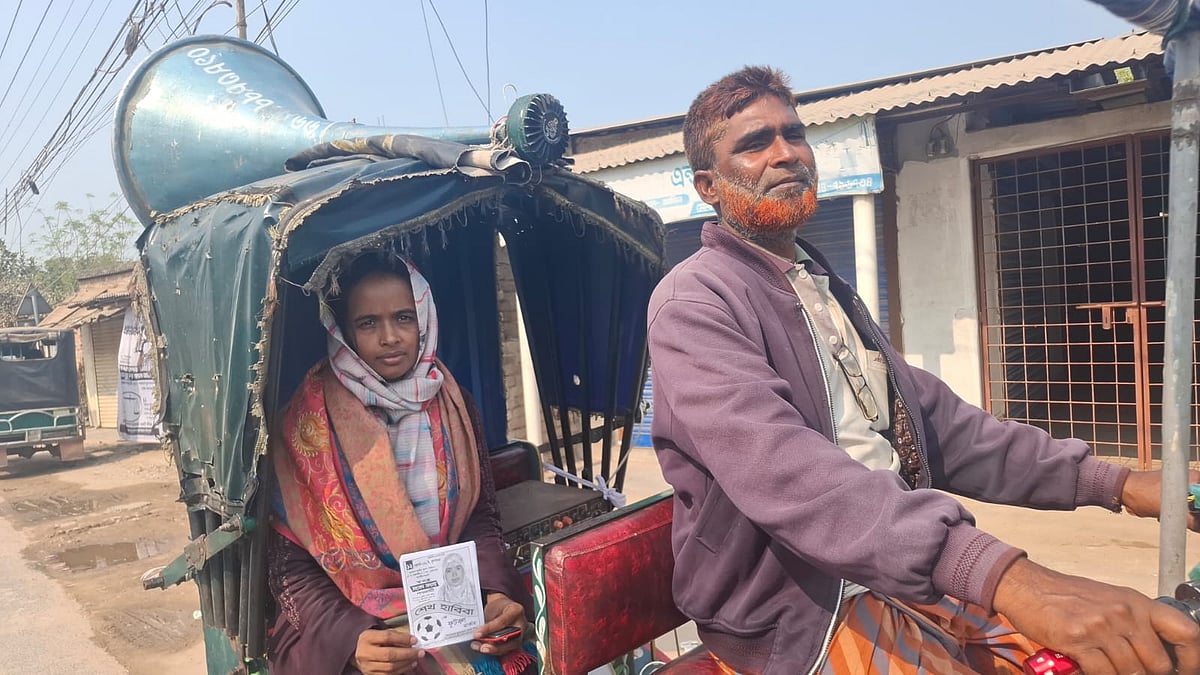 রাজশাহীর একমাত্র নারী প্রার্থীর একাকী লড়াই
