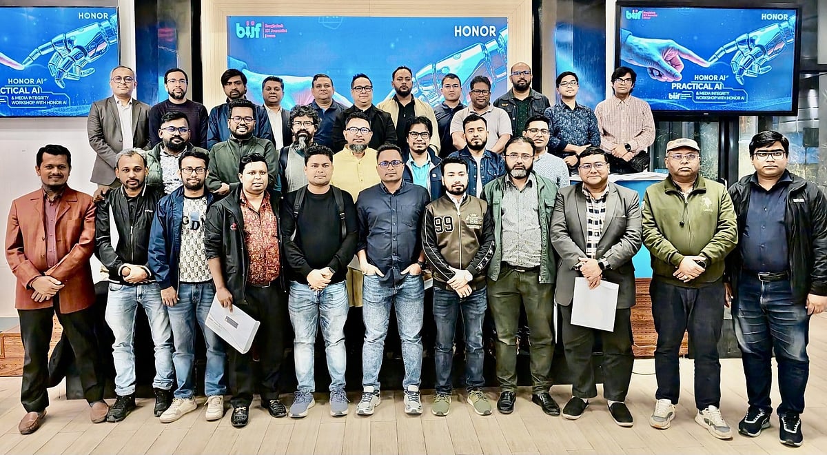 সাংবাদিকতায় এআইয়ের দায়িত্বশীল ব্যবহার নিয়ে বিআইজেএফের  কর্মশালা