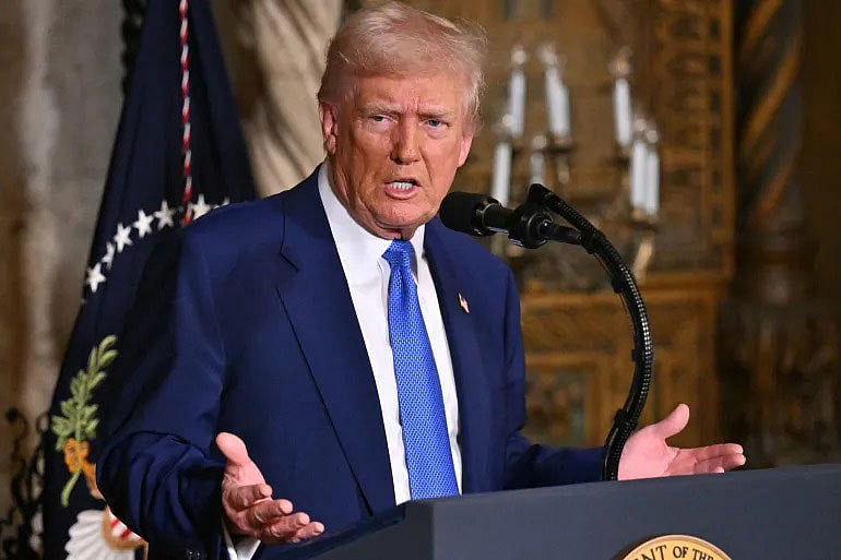 US President Donald Trump