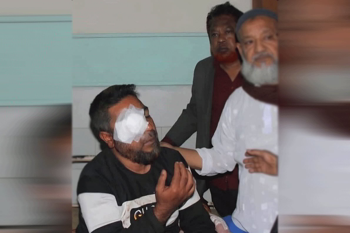 জামায়াত সমর্থকদের হামলায় বিএনপি নেতার চোখে জখম, দৃষ্টি হারানোর খবর শুনে মায়ের মৃত্যু