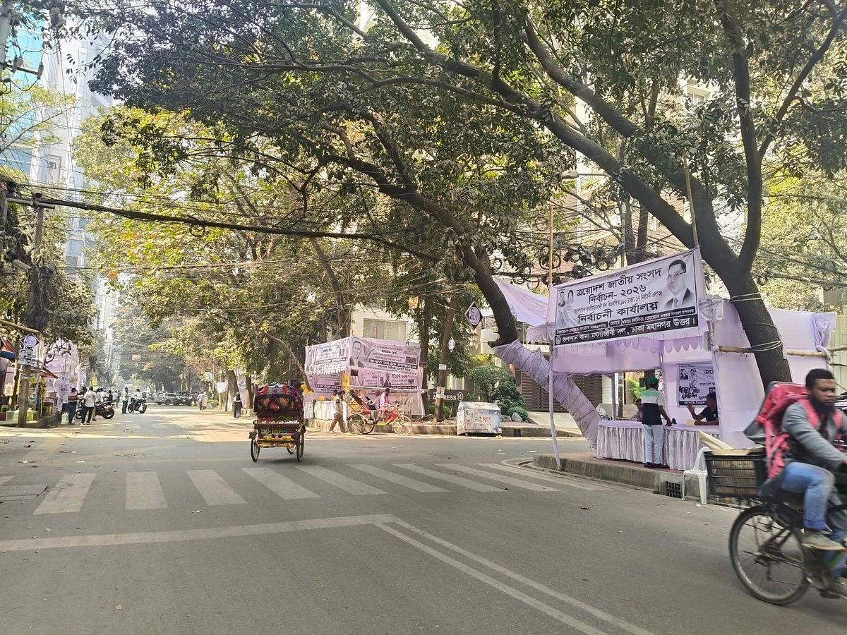 ভোট ঘিরে এই শহরে এখন উৎসবের আমেজ