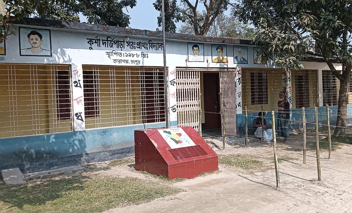 তারাগঞ্জে দুটি ভোটকেন্দ্রের ৪টি সিসিটিভি ক্যামেরা চুরি