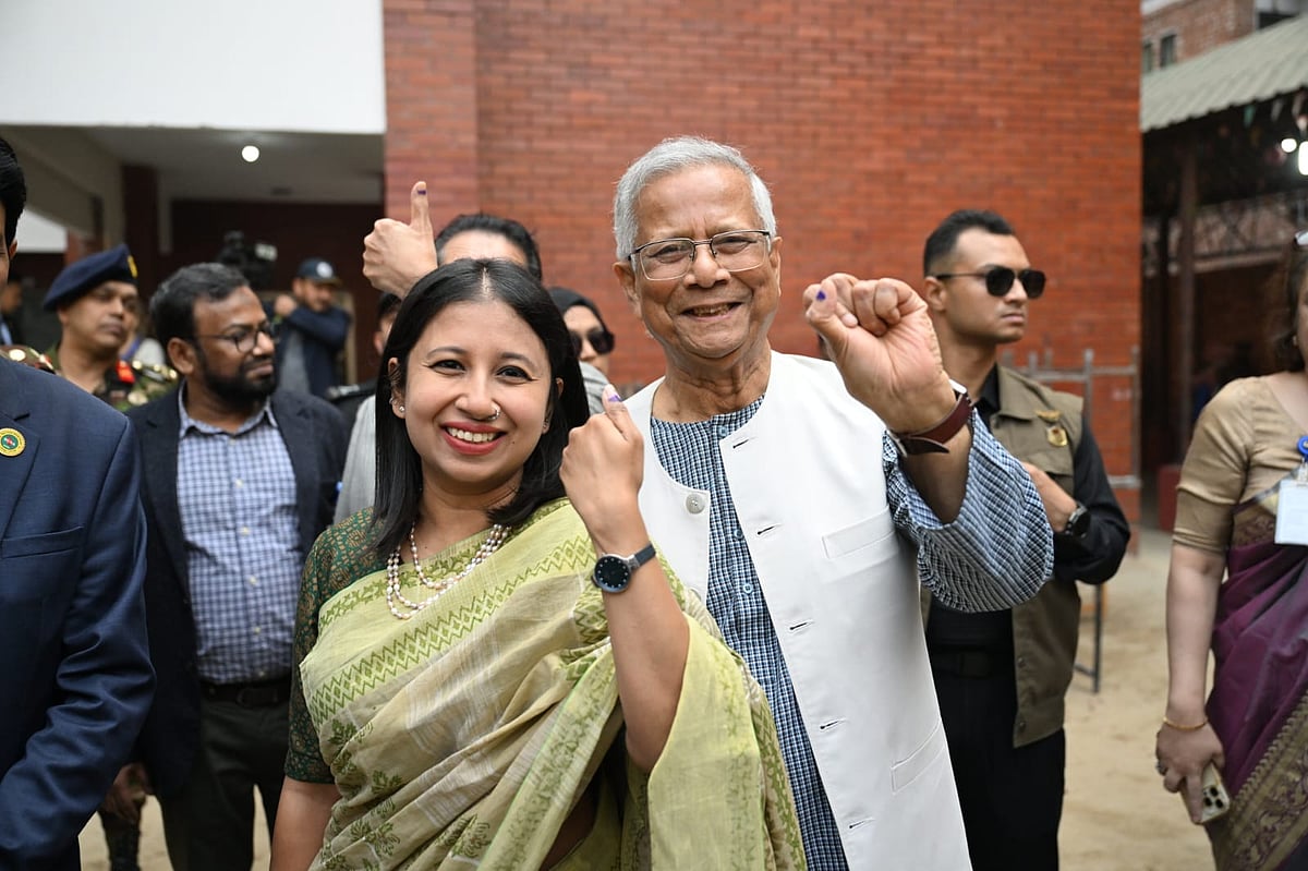 আমাদের দুঃস্বপ্নের অবসান, নতুন স্বপ্নের শুরু: ভোট দিয়ে বললেন প্রধান উপদেষ্টা