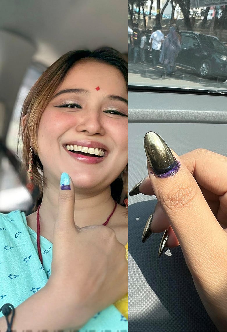 তারকাদের নির্বাচনী লুক: নেইলকালারে নজর কাড়লেন চমক ও জেফার