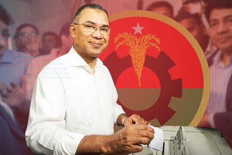 তারেক রহমানকে বগুড়া-৬ আসনে বেসরকারিভাবে বিজয়ী ঘোষণা