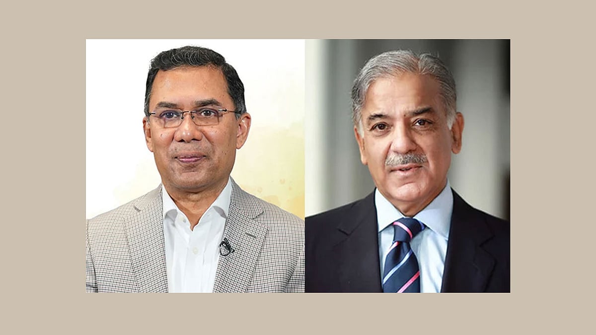 তারেক রহমানকে শাহবাজ শরিফের ফোন, একসঙ্গে কাজ করার প্রত্যয়