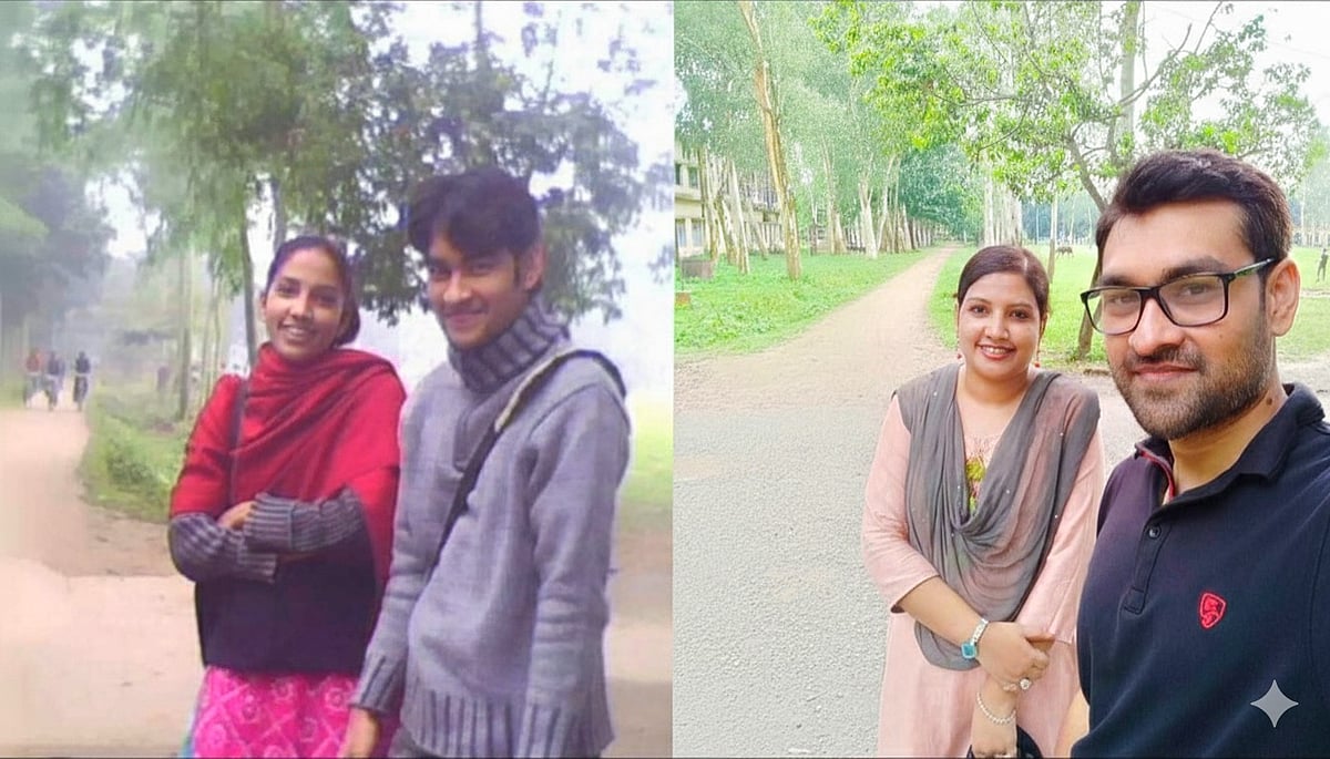 পেছনের বেঞ্চের সেই বন্ধুই আজ জীবনসঙ্গী: ৯ বছরের প্রেমের গল্প