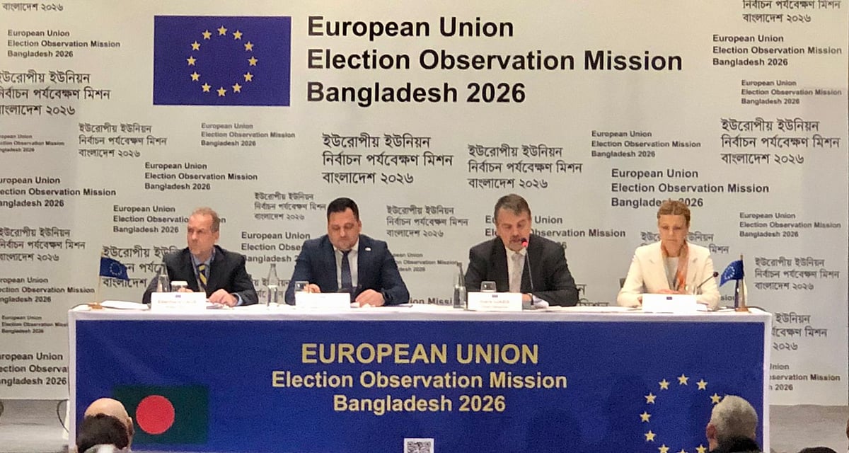 এই নির্বাচন ভবিষ্যতের জন্য নতুন বেঞ্চমার্ক: ইইউ পর্যবেক্ষণ মিশন