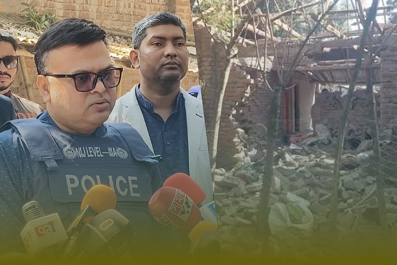 চাঁপাইনবাবগঞ্জে ককটেল বিস্ফোরণে নিহত ২, আহত ৩