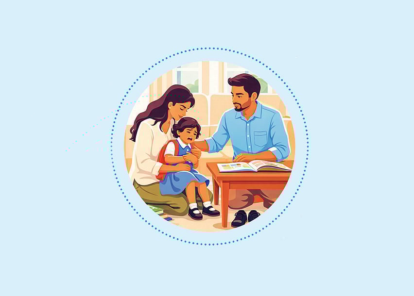 শিশুসন্তান স্কুলে যেতে না চাইলে করণীয়