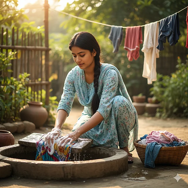 কাপড় কাঁচুন 