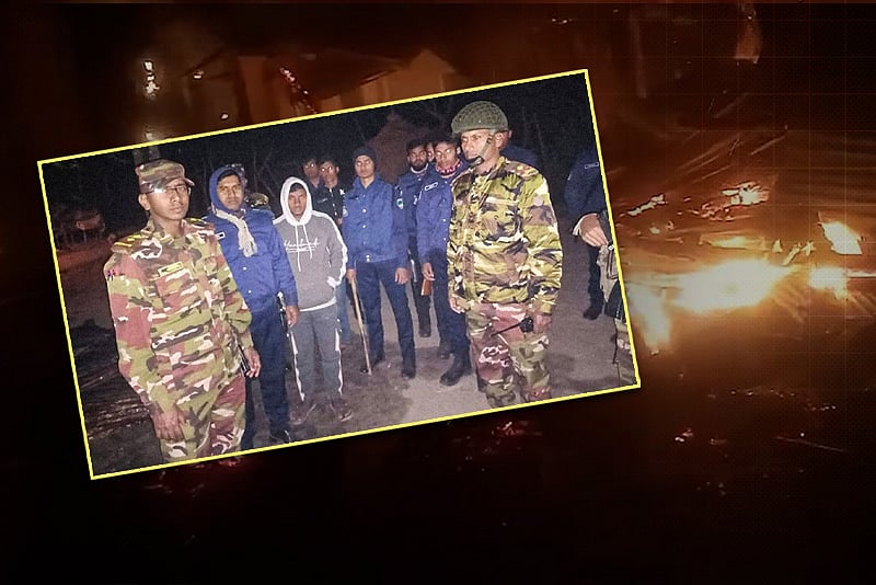 বাগেরহাটে যুবদল নেতার বাড়িতে অগ্নিসংযোগের অভিযোগ