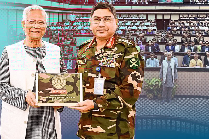 প্রধান উপদেষ্টার বিদায় উপলক্ষে সেনাপ্রধানের সাক্ষাৎ