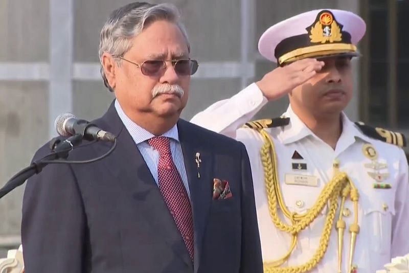 মন্ত্রিপরিষদ শপথ অনুষ্ঠানে রাষ্ট্রপতি মো. সাহাবুদ্দিন