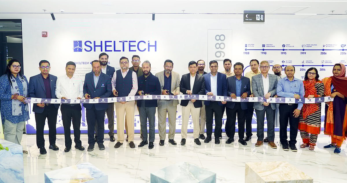 তেজগাঁও–গুলশান লিংক রোডে শেল্‌টেক্-এর নতুন সেলস অফিস