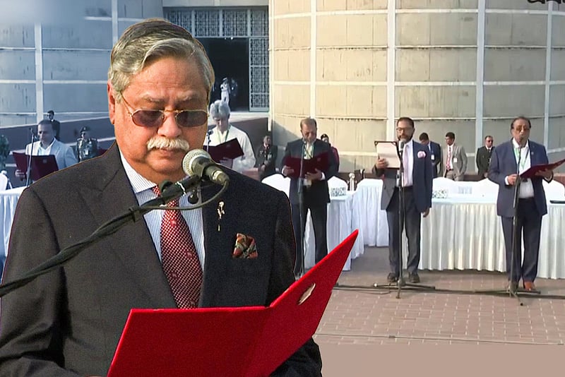 প্রতিমন্ত্রী হিসেবে রাষ্ট্রপতির কাছে শপথ নিলেন মন্ত্রিসভার সদস্যরা