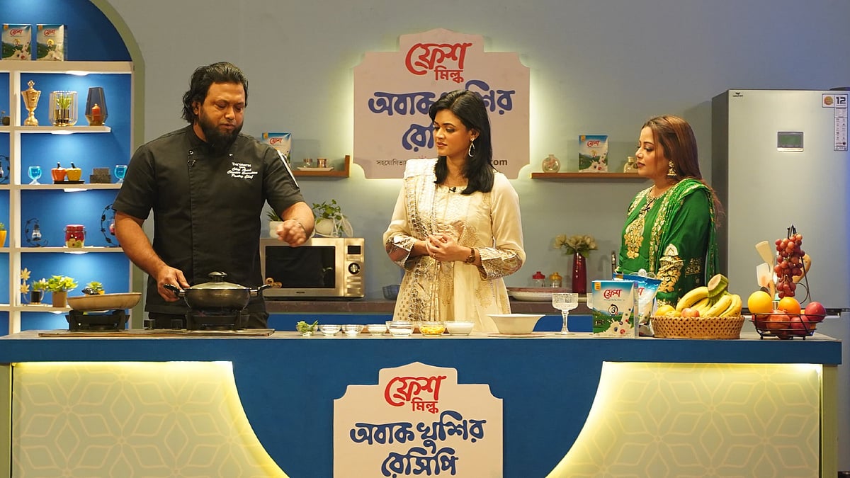 কনার পছন্দের কোন 'থাই' ডেজার্ট তৈরি হলো | ফ্রেশ মিল্ক অবাক খুশির রেসিপি | পর্ব-১