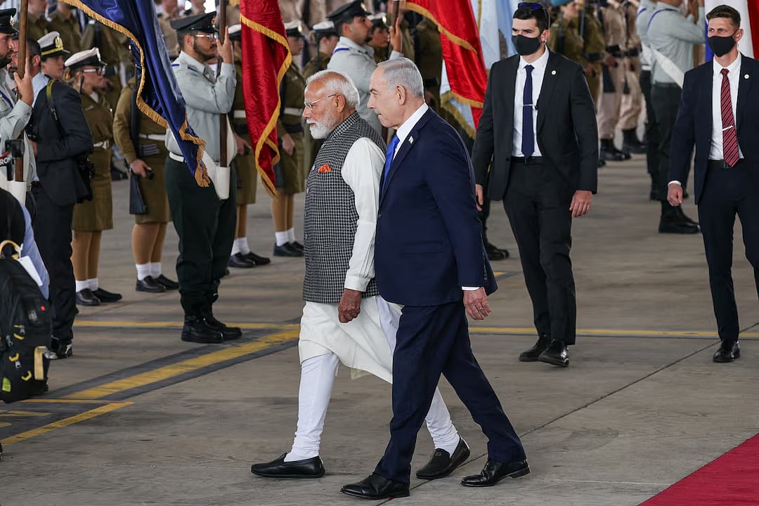 গাজায় নেতানিয়াহু সরকারের জাতিগত নিধনের মধ্যে ইসরায়েলে গেলেন নরেন্দ্র মোদি