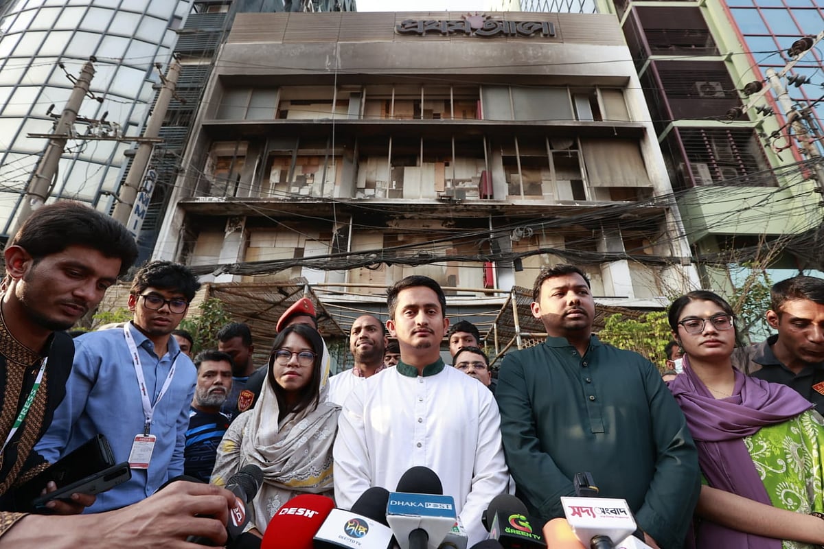 জুলাই অভ্যুত্থানের কঠিন সময়ে প্রথম আলোর চেষ্টাকে শ্রদ্ধার সঙ্গে স্মরণ করতে চাই: সারজিস আলম