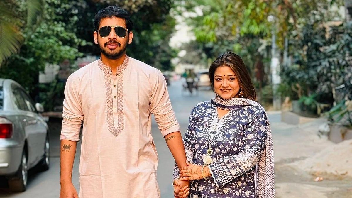 স্ত্রী ইভনাথ খান ইকরার সঙ্গে জাহের আলভী