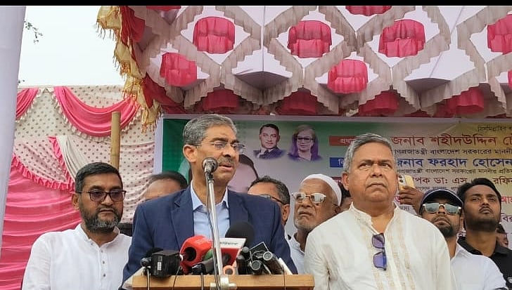 শহীদ জিয়ার স্মৃতিবিজড়িত সেই খাল পরিদর্শন করলেন পানিসম্পদমন্ত্রী ও প্রতিমন্ত্রী