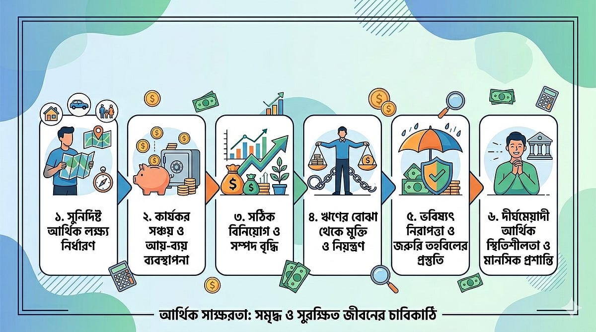 আর্থিক সাক্ষরতা যে কারণে অতিজরুরি