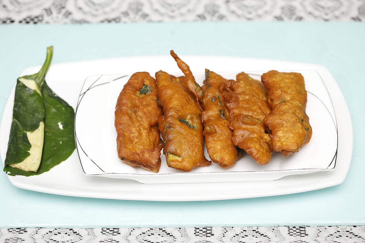 পুঁইপাতার বেগুনির রেসিপি