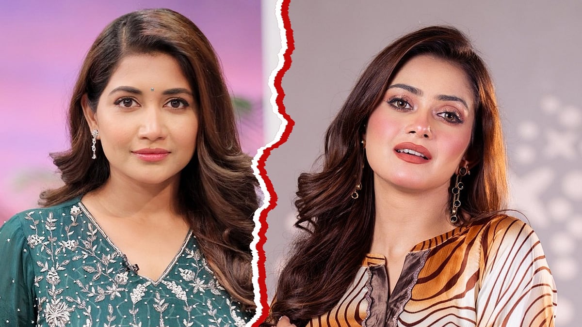 সামিয়া অথৈই ও তানজিন তিশা। ছবি: কোলাজ