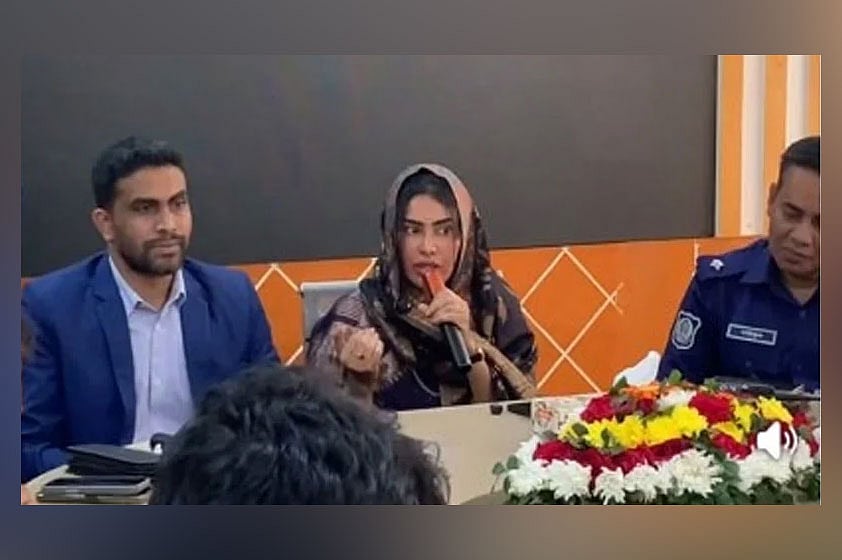 হবিগঞ্জে প্রশাসনিক সভায় এমপির স্ত্রী, ইউএনও ও এসি ল্যান্ডকে বদলি