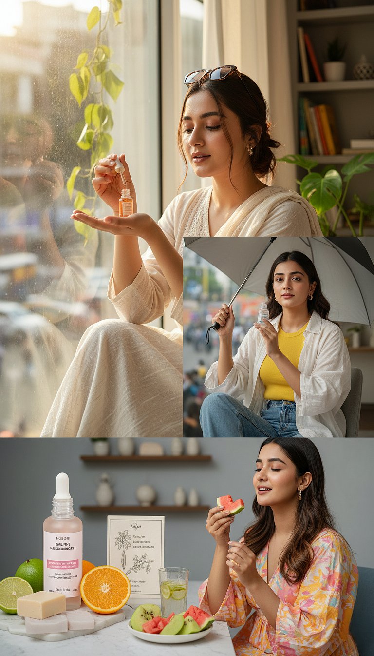 রোদে বের হলেই ত্বক কালচে দেখায়, স্কিনকেয়ারে চাই পরিবর্তন