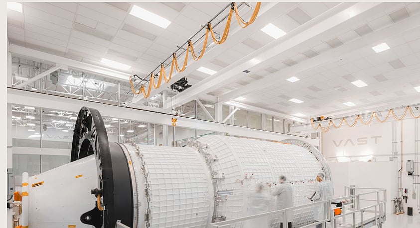 বিশ্বের প্রথম বাণিজ্যিক মহাকাশ স্টেশন তৈরি করছে ভাস্ট