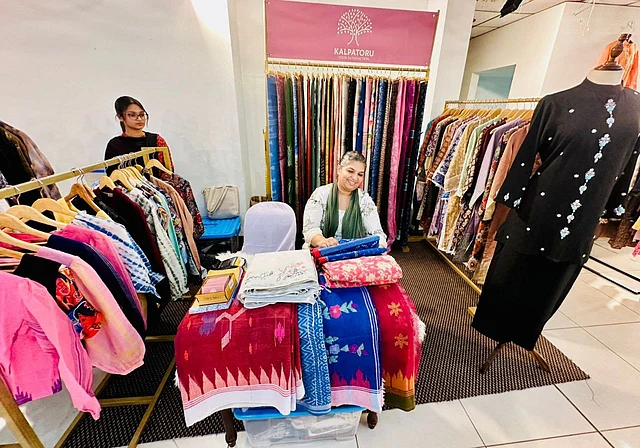 মেলায় কল্পতরুর স্বত্বাধিকারী শাম্মী আখতার