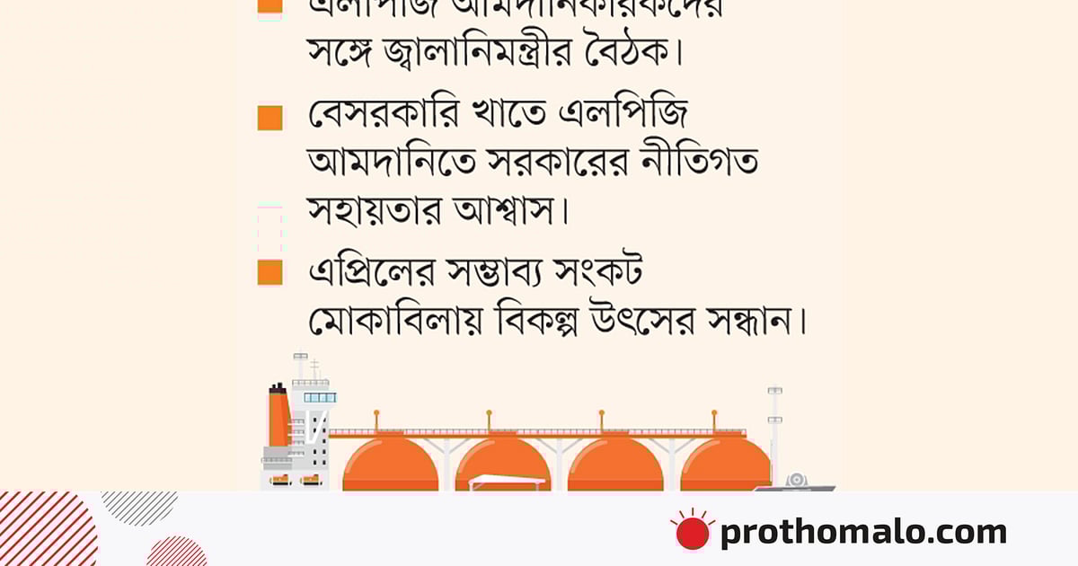 সংকট এড়াতে বেশি দামে
আমদানি করা হচ্ছে জ্বালানি সংকট এড়াতে বেশি দামে
আমদানি করা হচ্ছে জ্বালানি
