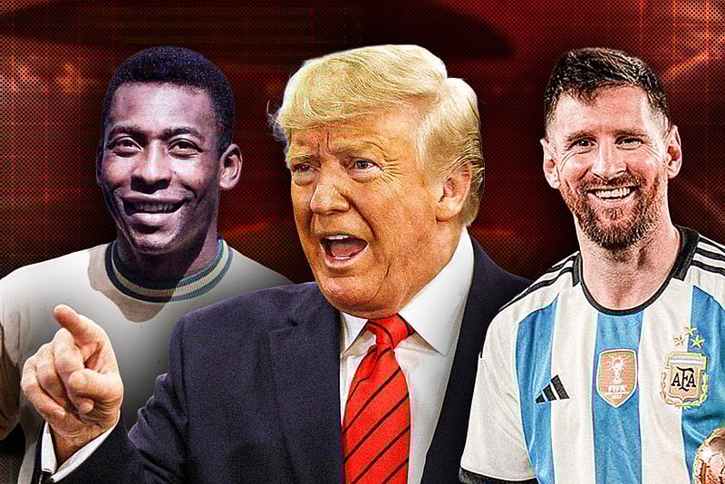 আমন্ত্রণ জানিয়ে মেসিকে প্রশংসায় ভাসালেন ট্রাম্প, কী বললেন