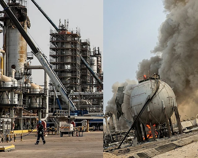 সৌদি আরবের রাস তানুরা রিফাইনারি সংঘাতে বন্ধ হয়ে গেছে