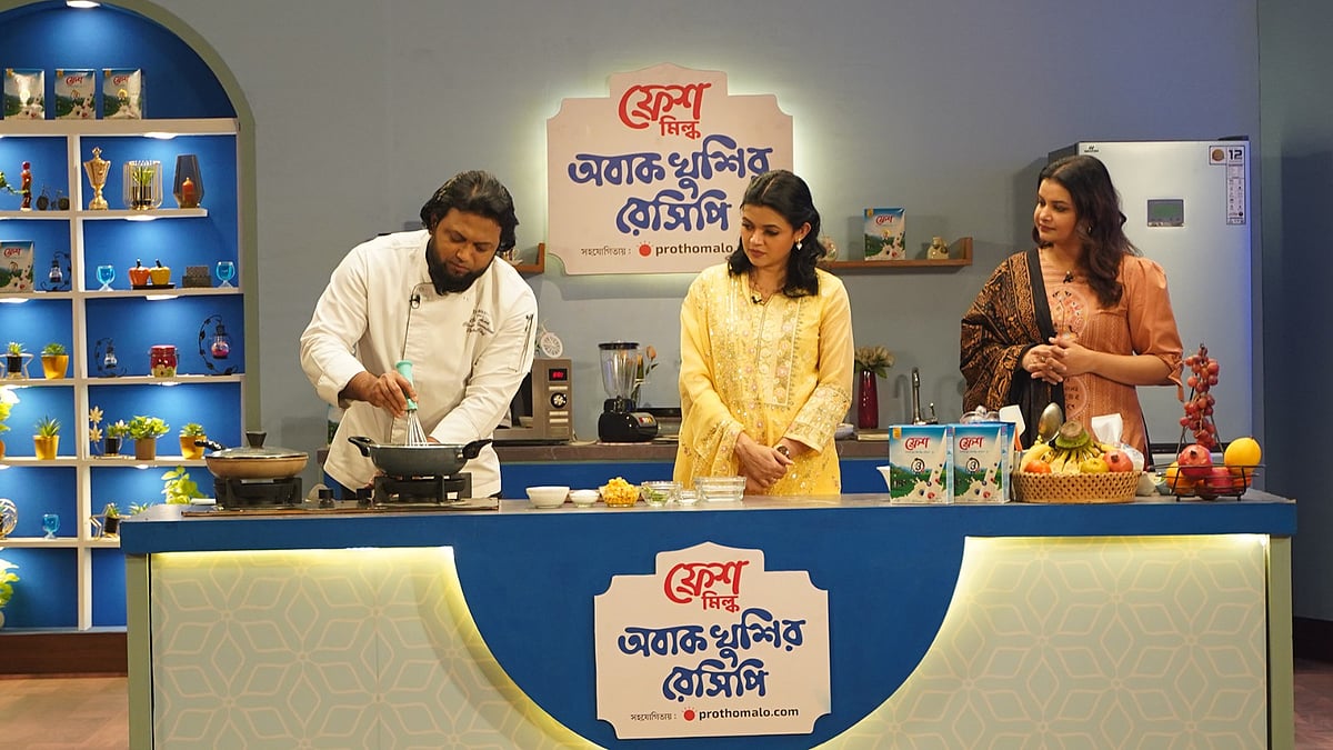 ফারিয়ার জন্য ইফতারে কোন ডেজার্ট তৈরি হলো | ফ্রেশ মিল্ক অবাক খুশির রেসিপি | পর্ব-১৮